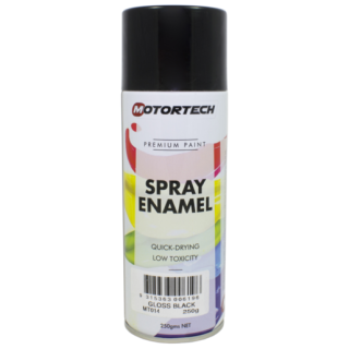 Spraying Enamel