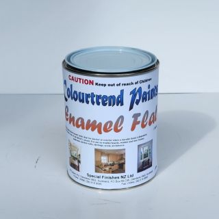 Enamel Flat (White)